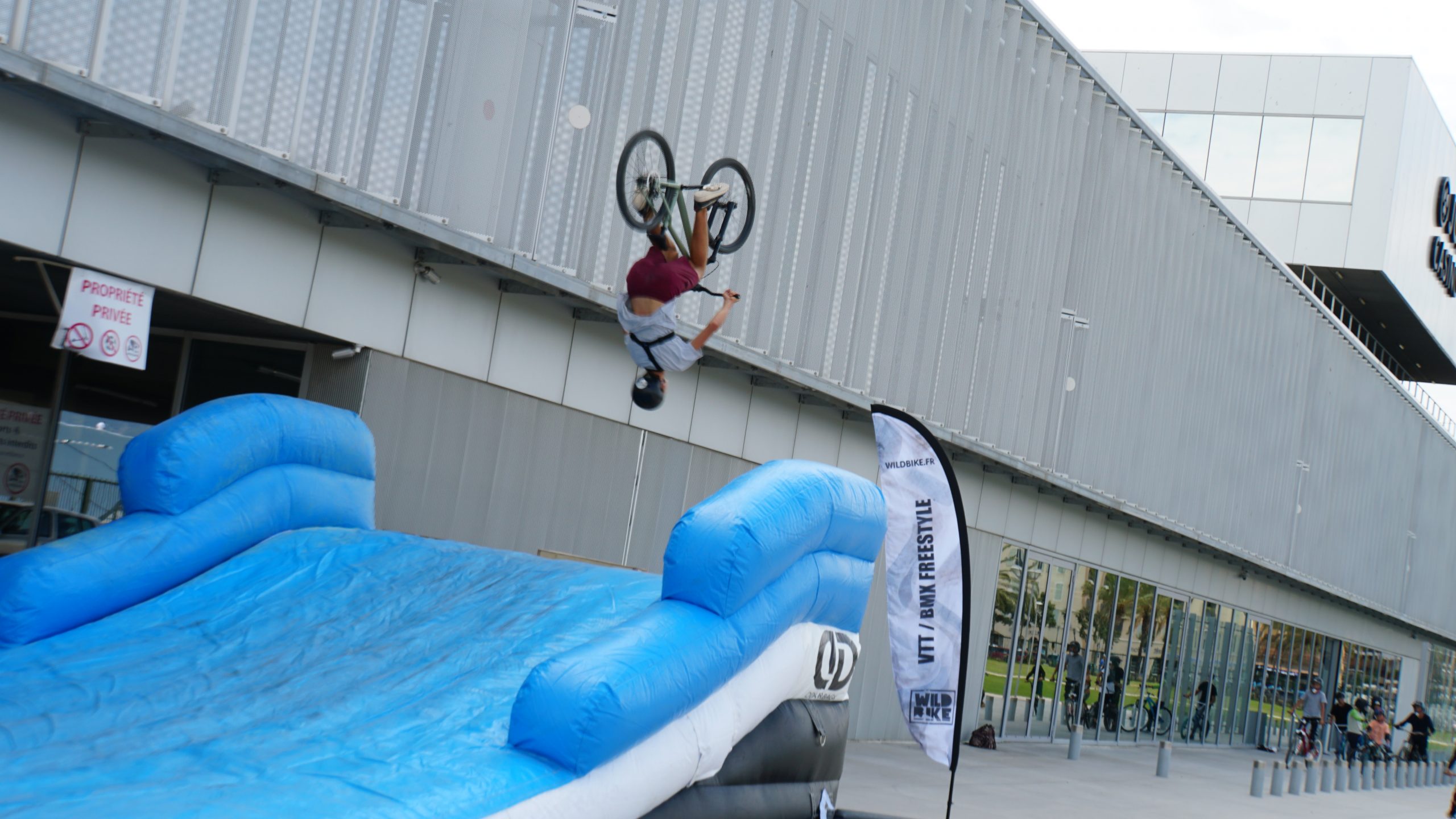 Session airbag Wild Bike à La Seyne-sur-Mer