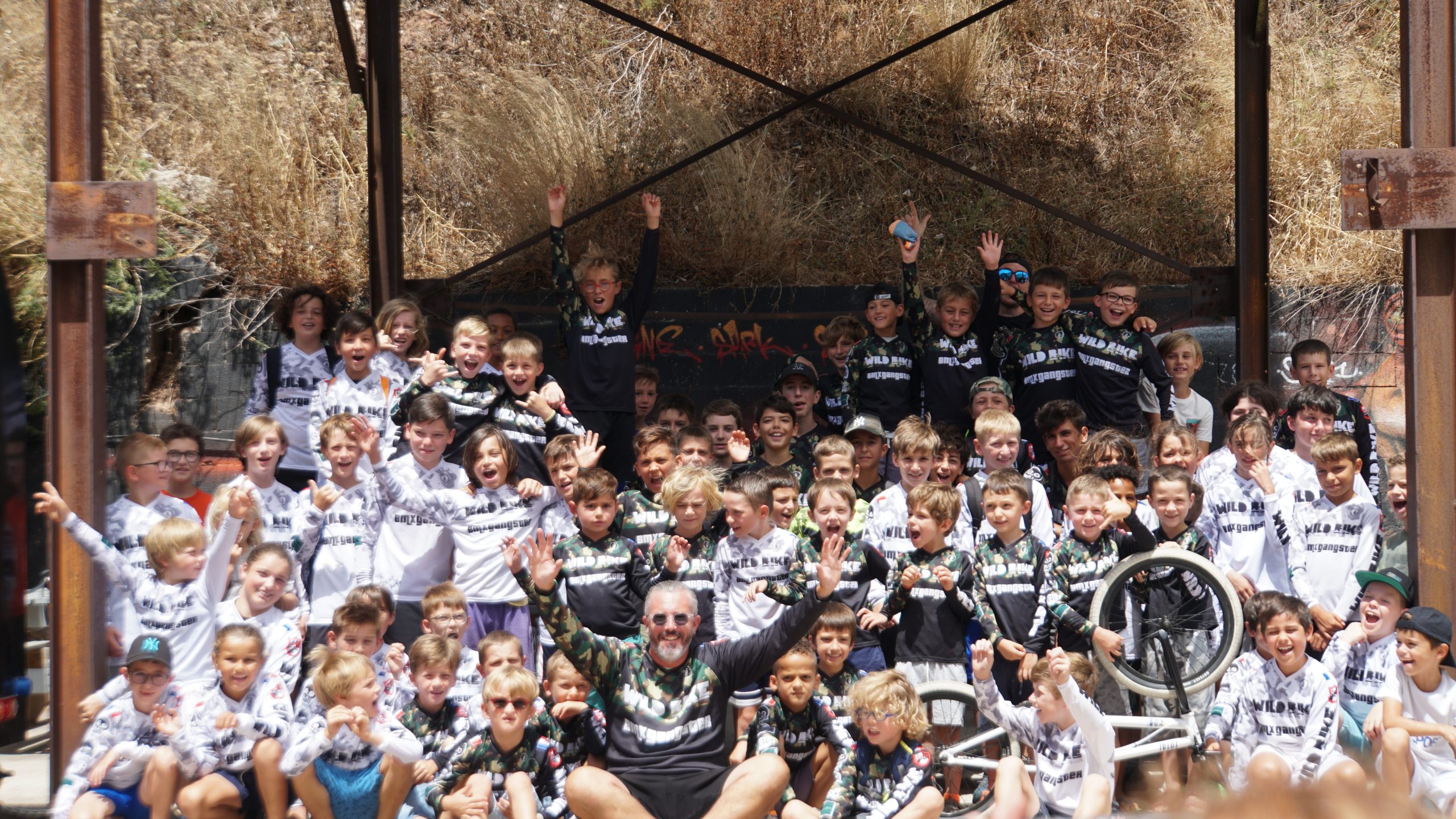 Grand groupe Wild Bike en fin d’année